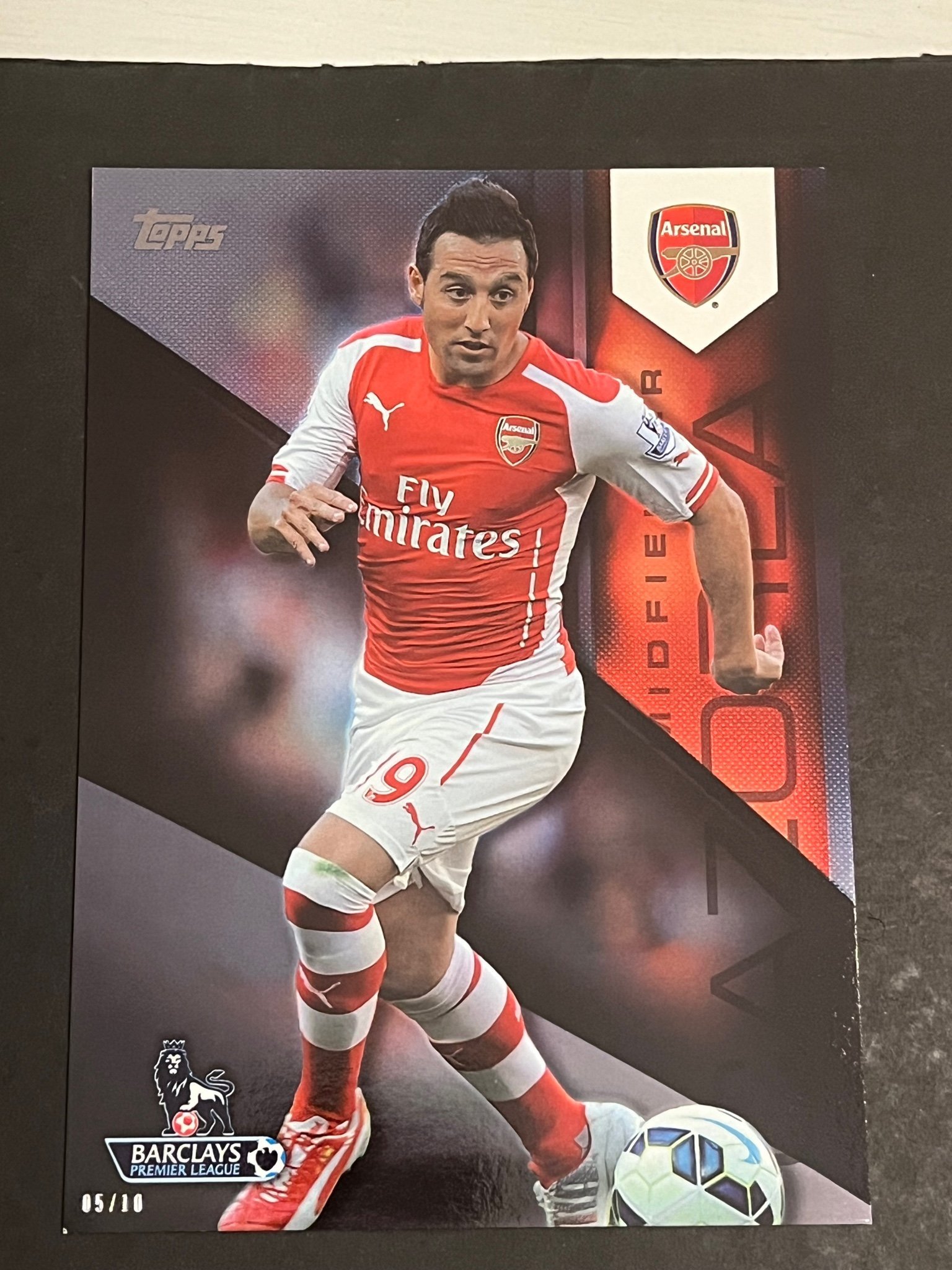 Santi Cazorla Arsenal /10 2014/15 Topps Premier.. | Köp på