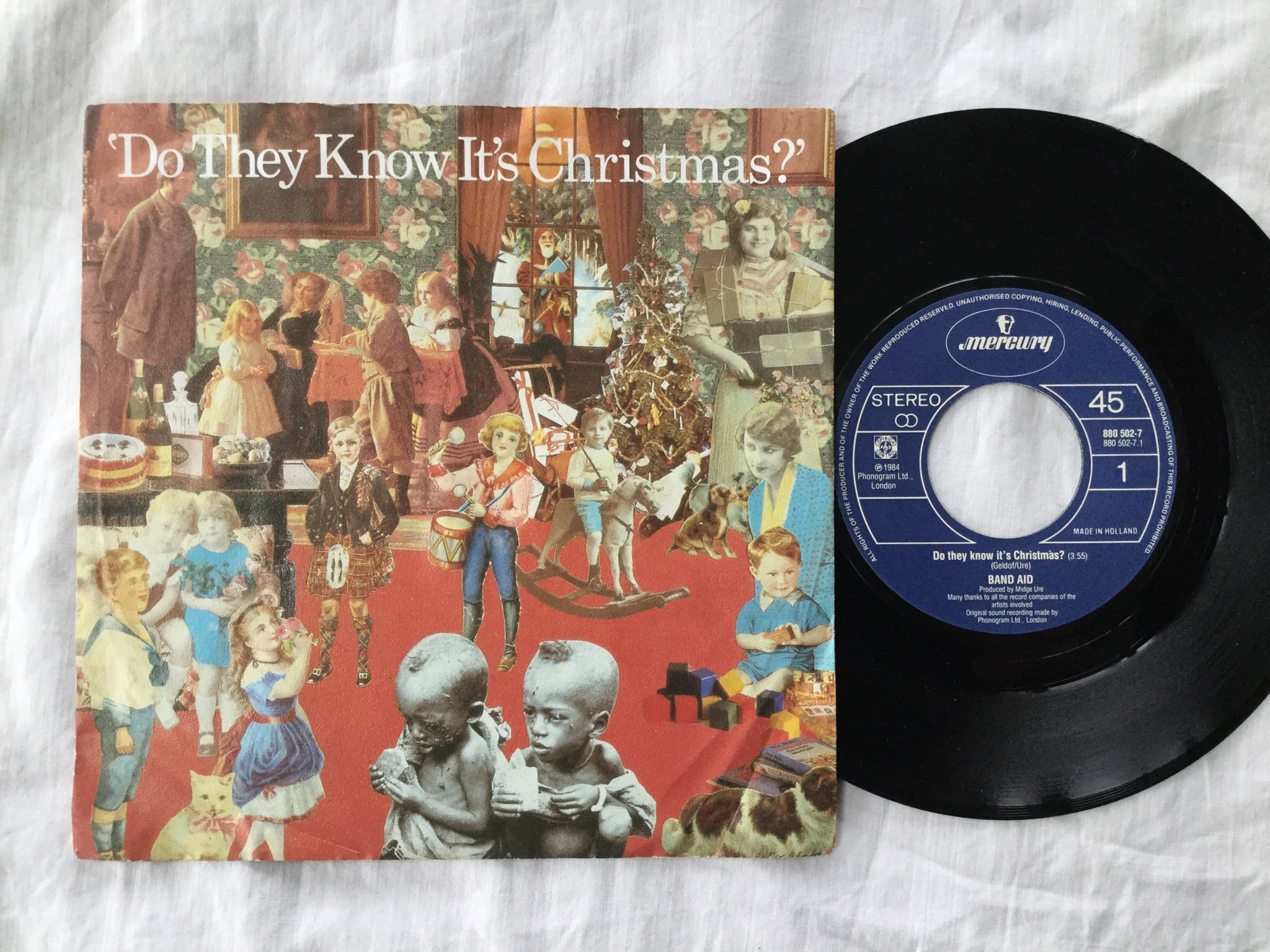 Band AidDo they know its Christmas (1984) (420135294) ᐈ Köp på Tradera