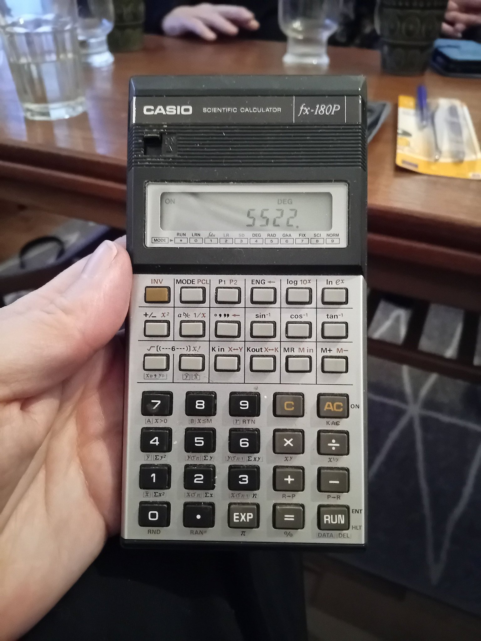 Se produkter som liknar Casio fx 180p p Tradera 623815335