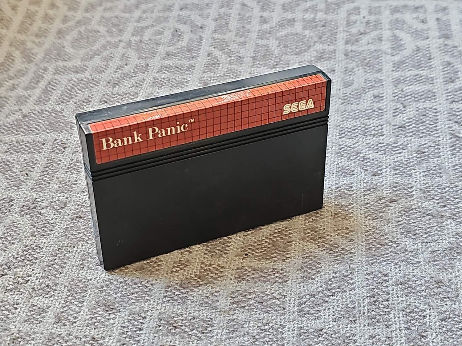 Bank Panic – Carte Sega Master System, PAL, Jeu Complet