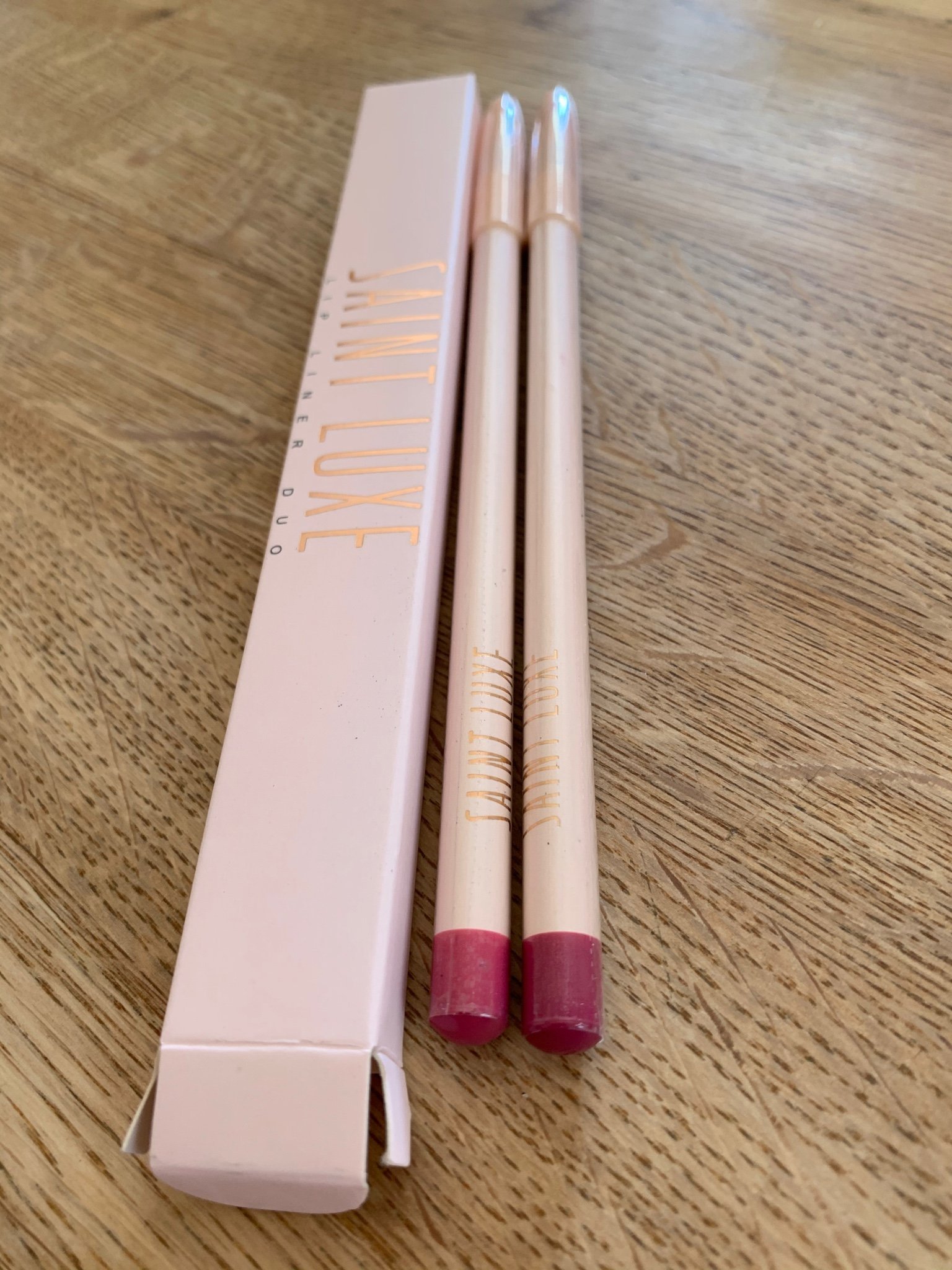 Saint Luxe lip liner duo
