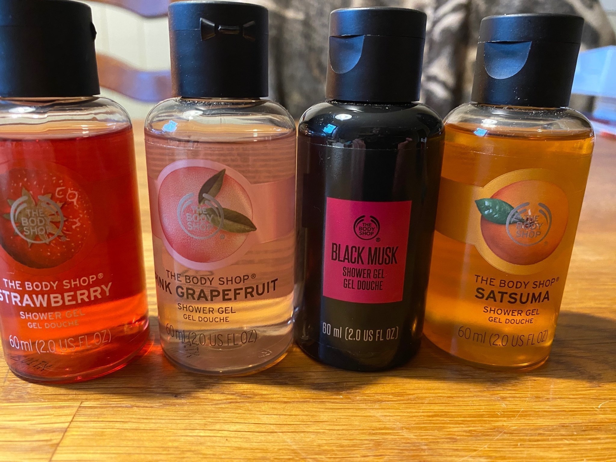 The Body Shop shower 60 ml 4 st