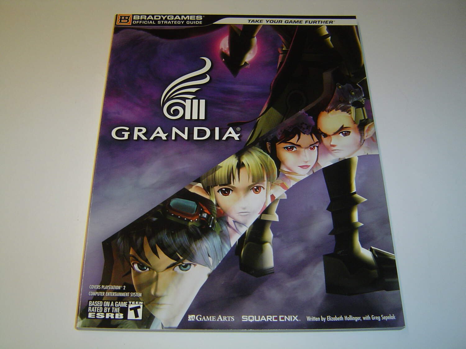 Grandia 3 Spelguide Guide Bok *NYTT*