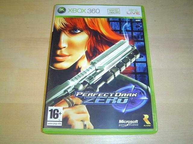 PERFECT DARK ZERO MICROSOFT XBOX 360 PAL *NYTT*