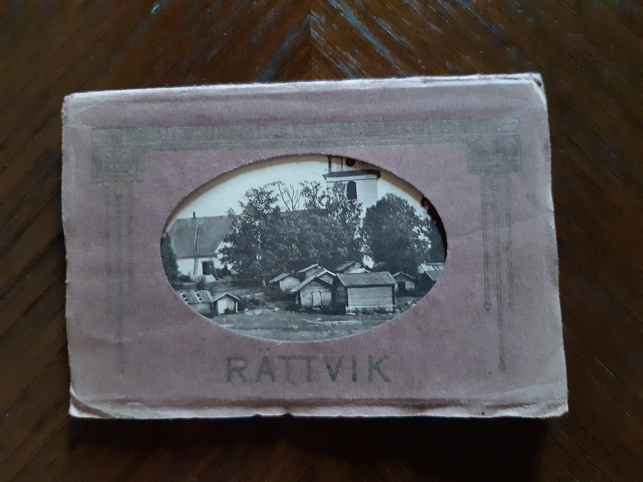 Mer än 100 år gammal vykortssamling Rättvik