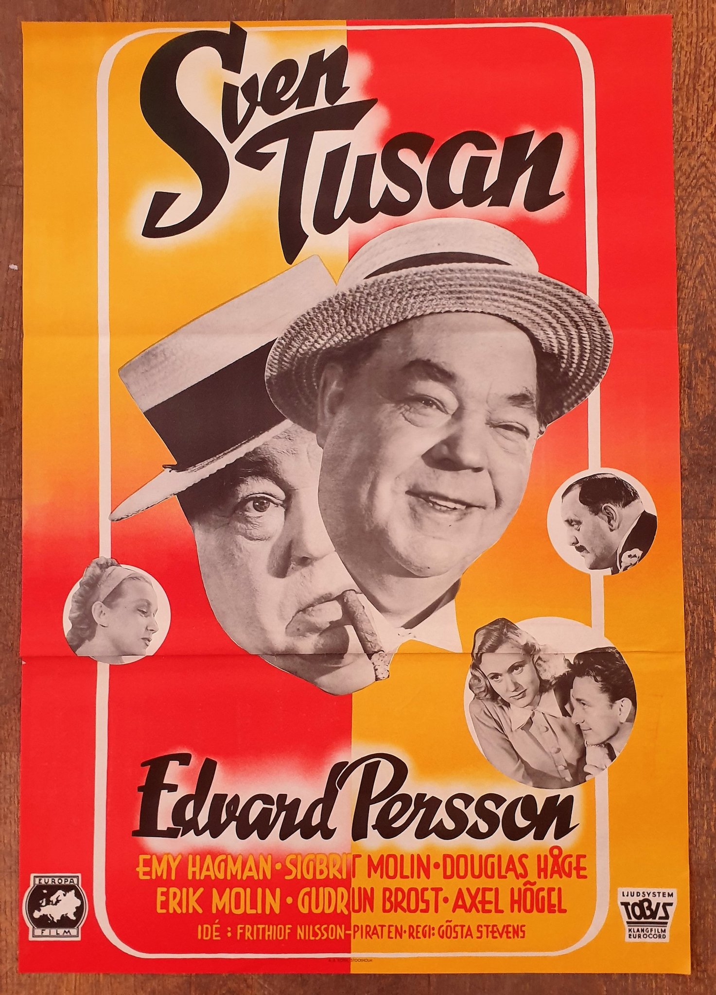 Sven Tusan 1949. Edvard Persson. Douglas Håge. .. Köp på Tradera