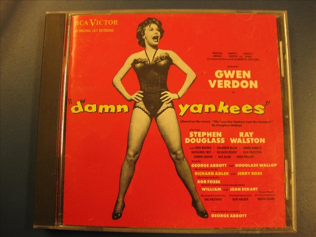 DAMN YANKEES - ORIGINAL CAST OF THE 1955 BROADWAY PRODUCTION - GWEN VERDON