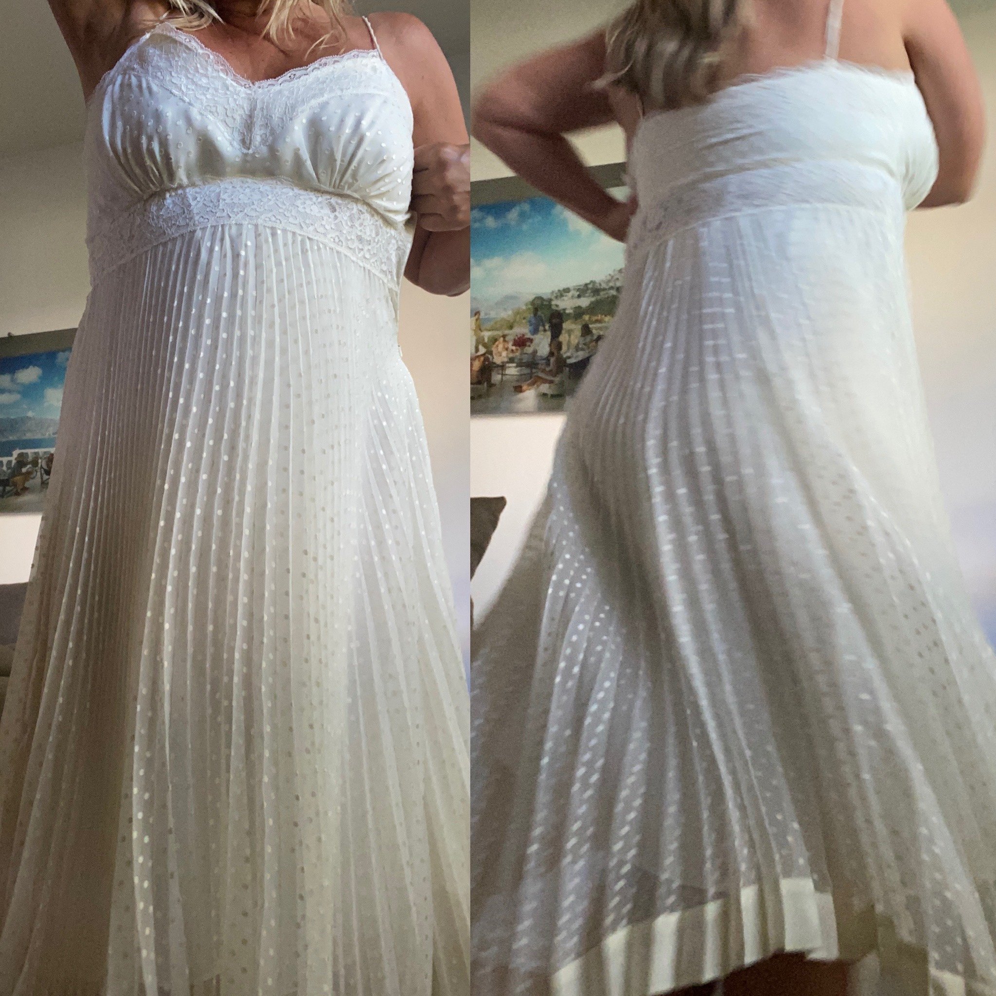 Zimmermann creme vit klänning NY! fest bröllop .. (414415164 Zimmermann creme vit klänning NY! fest bröllop .. (414415164