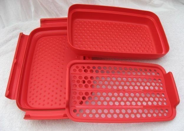 *** Tupperware Marineraren Click n´Shake (inplastad) **