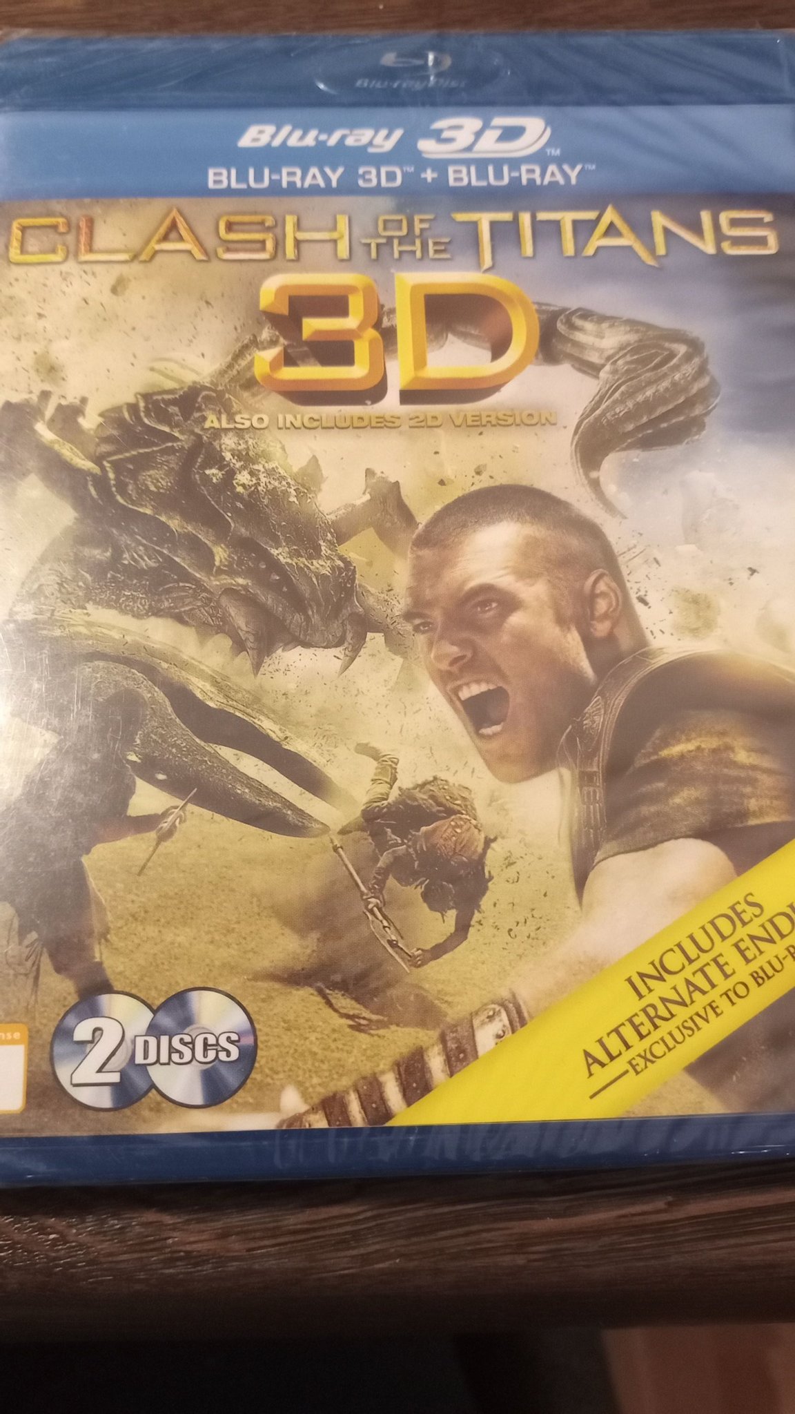 Clash of the Titans 3D Blu-ray (Blu-ray 3D + Blu-ray + DVD)