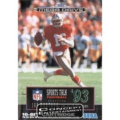 NFL SPORTS TALK FOOTBALL 93 STARRING JOE MONTANA (komplett) till Sega Mega Drive