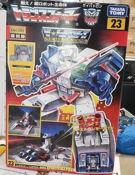 Transformers G1 Takara Encore 23 Nyutgåva - Fortress Maximus
