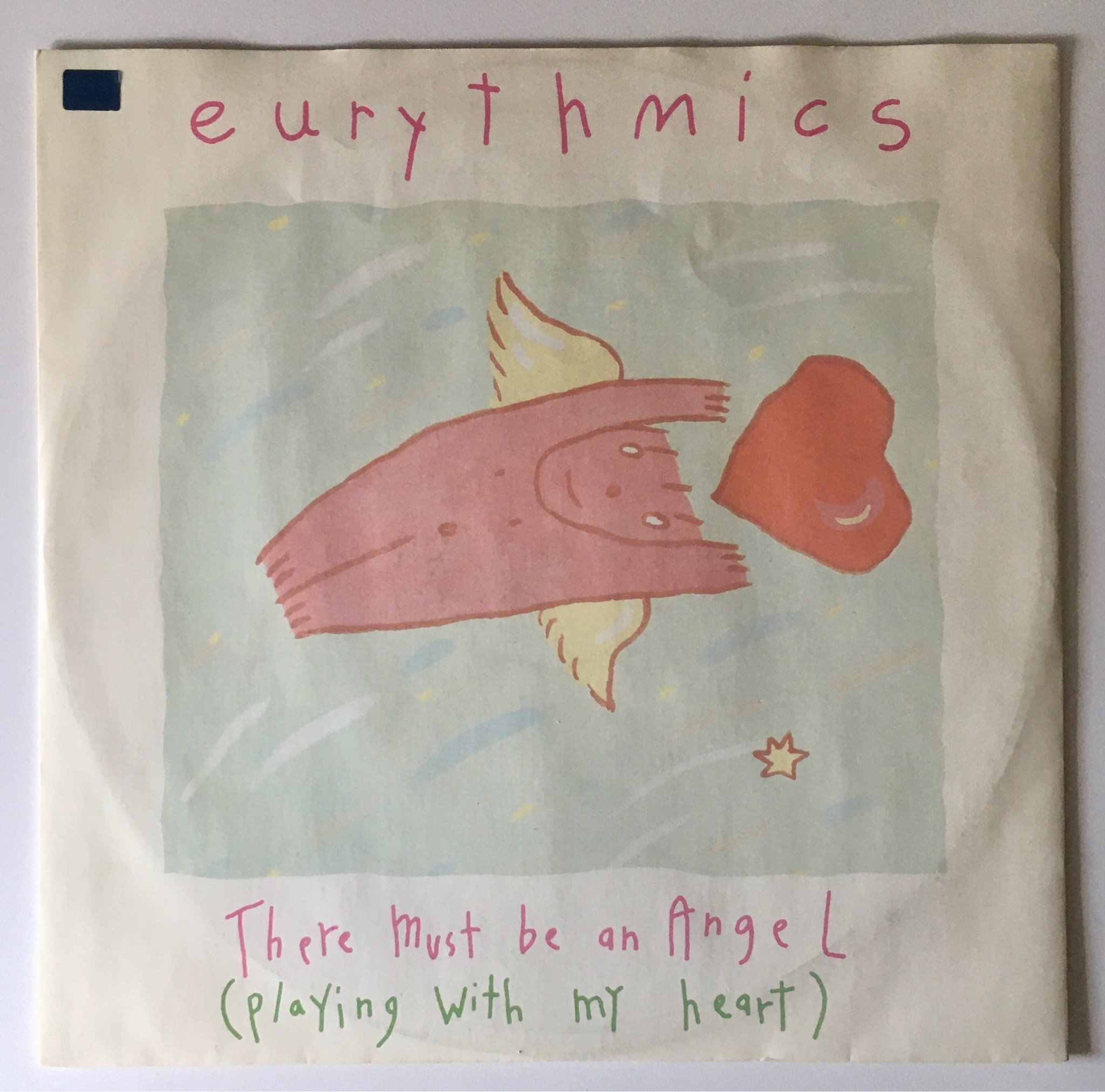 EURYTHMICS - THERE MUST BE AN ANGEL 12” maxi Dj synth pop 80,s
