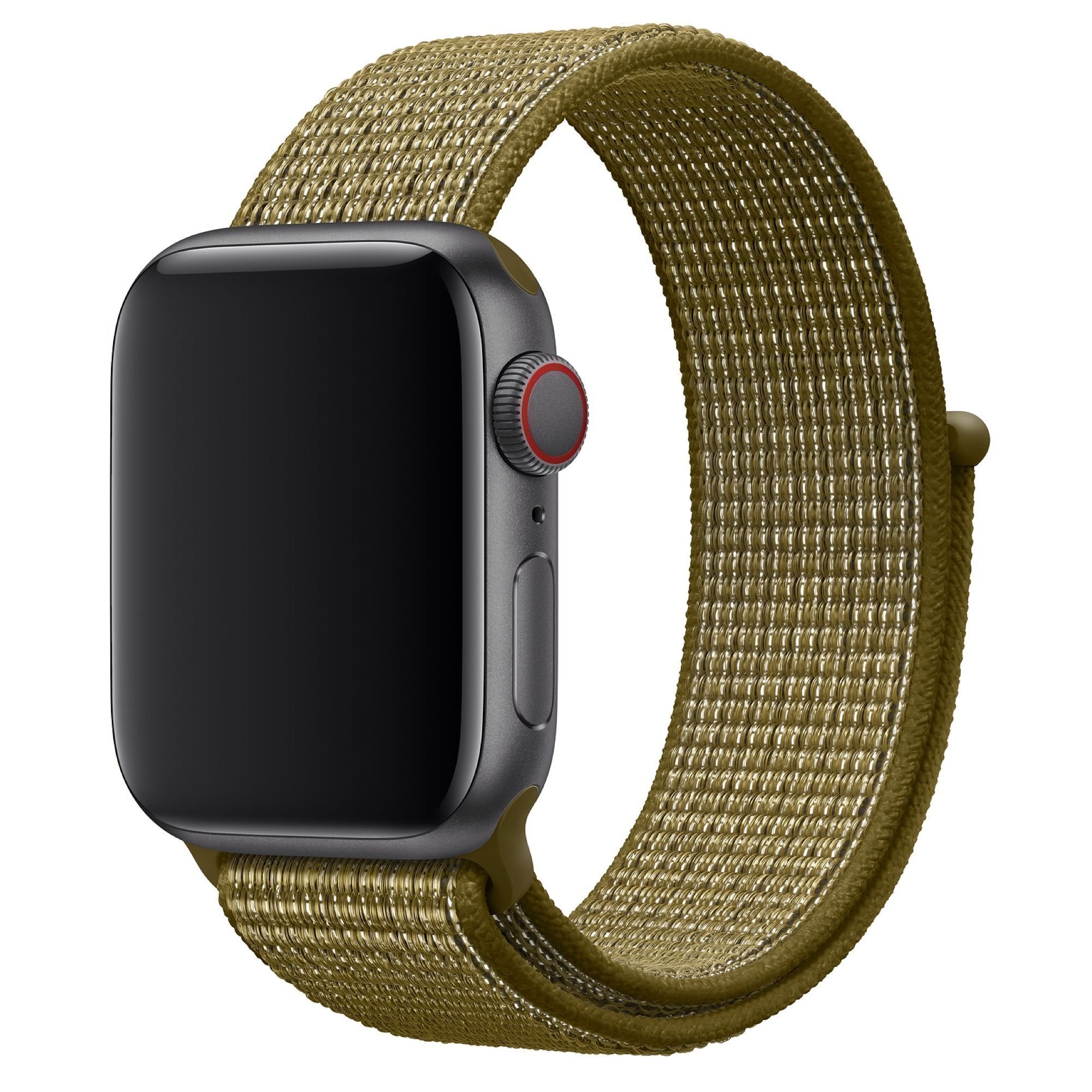 apple watch dark olive sport loop