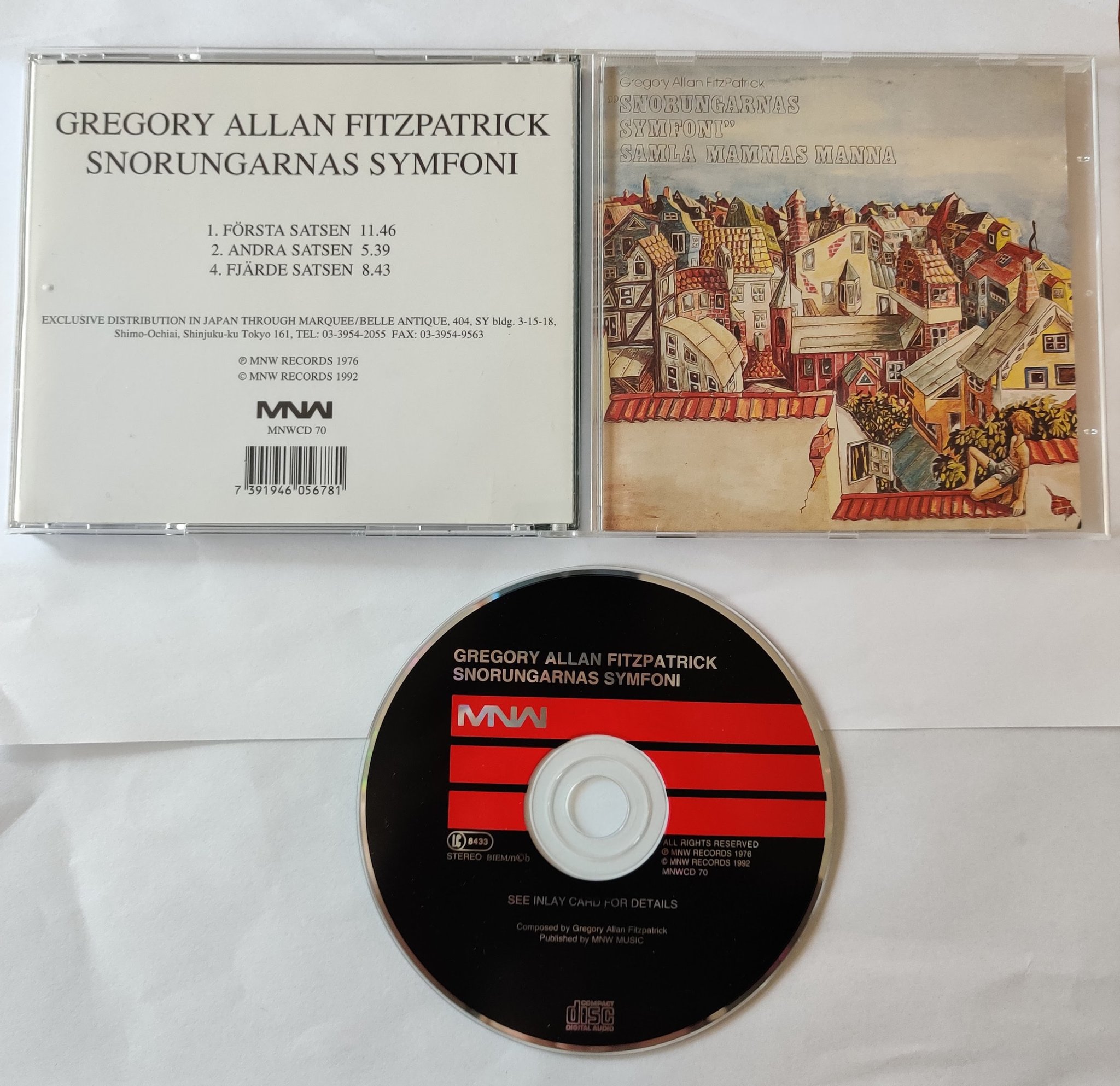 Gregory Allan Fitzpatrick, Samla Mammas Manna Snorungarnas Symfoni