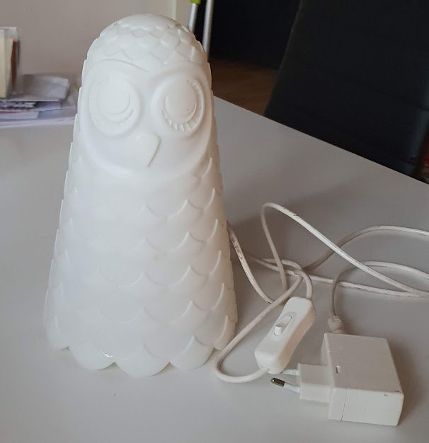 Uggla bordfönster lampa Uggla bordfönster lampa