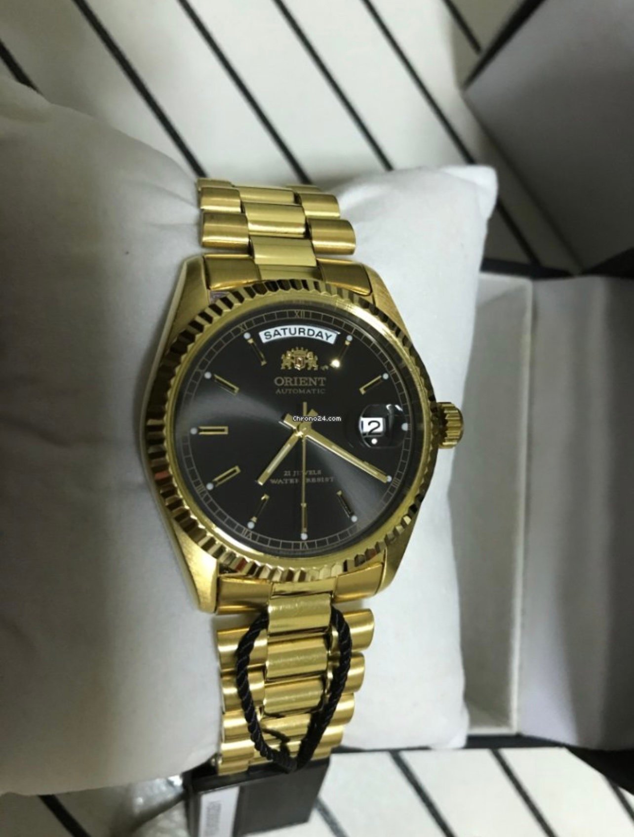 Orient Automatic President Daydate 36mm Köp på Tradera (699629359) - Main Image