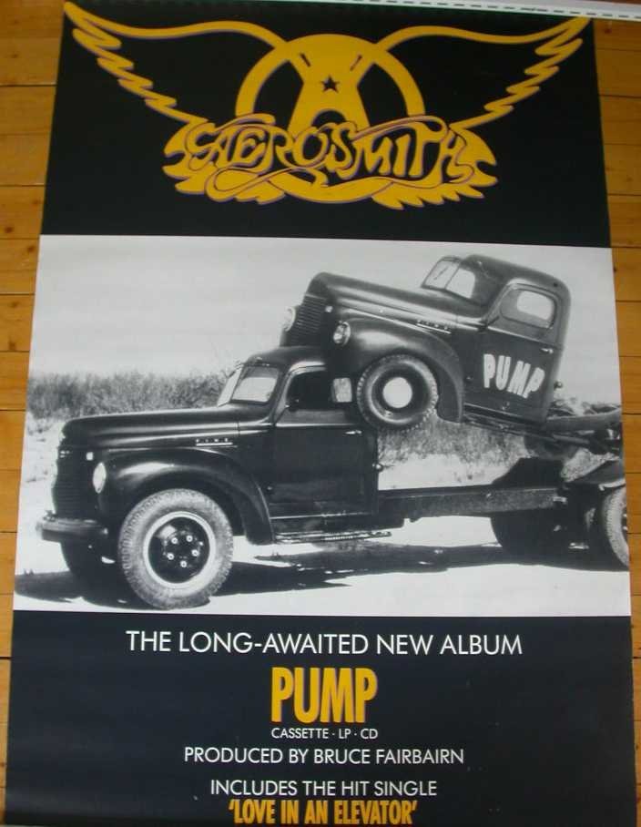 Poster - Aerosmith - Pump | Köp på Tradera (713059721)