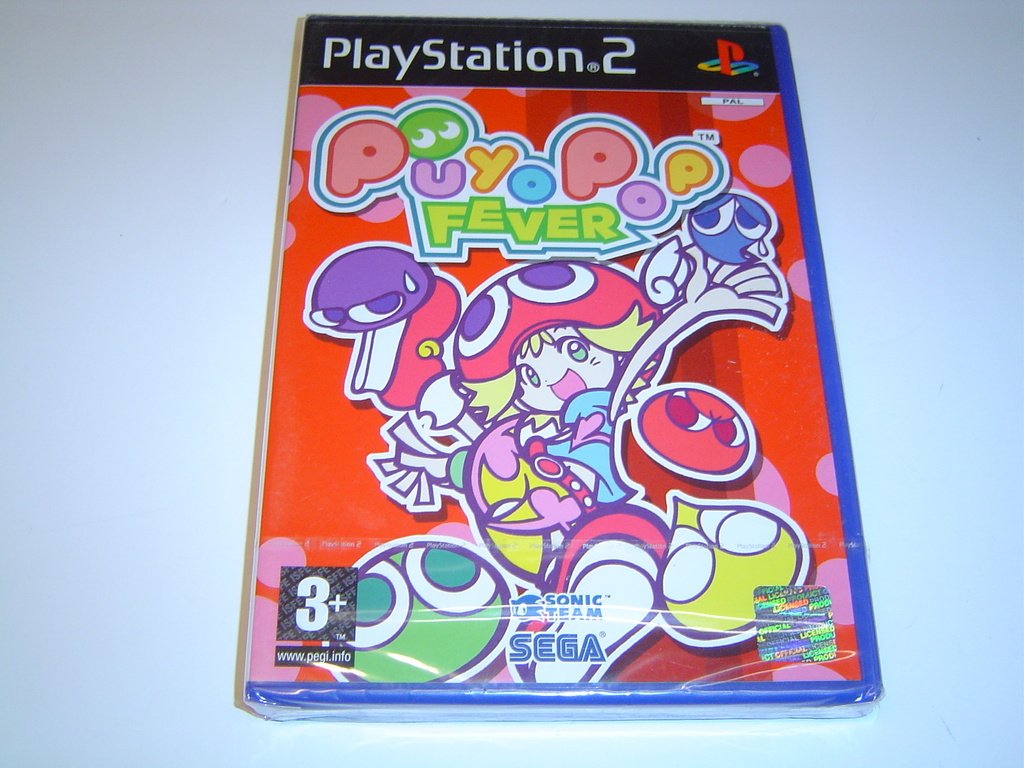 Puyo Pop Fever Sony Playstation 2 PS2 *NYTT*