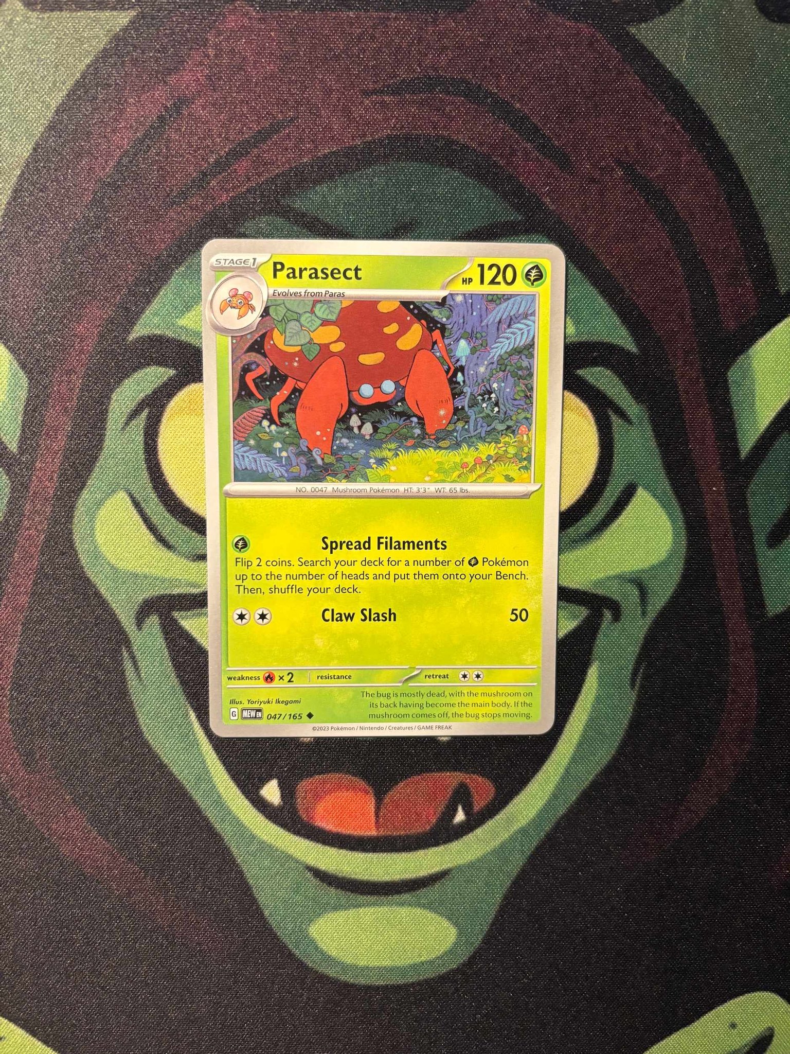 Parasect 047/165 - Scarlet.. | Kp frn GoblinCollector p Tradera  (727405023)