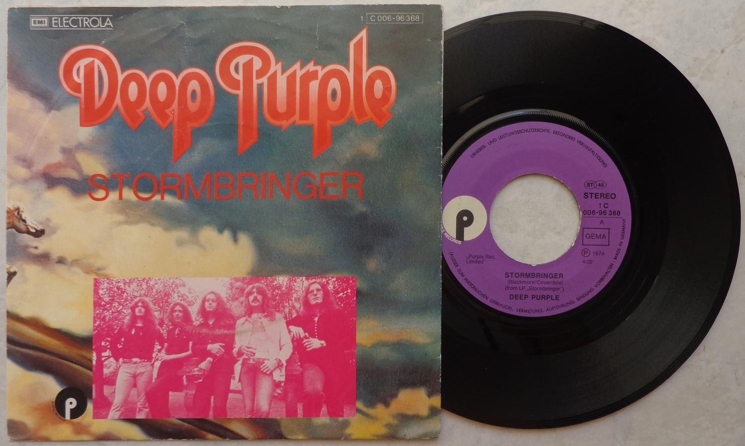 DEEP PURPLE 'Stormbringer' 1974 German 7"