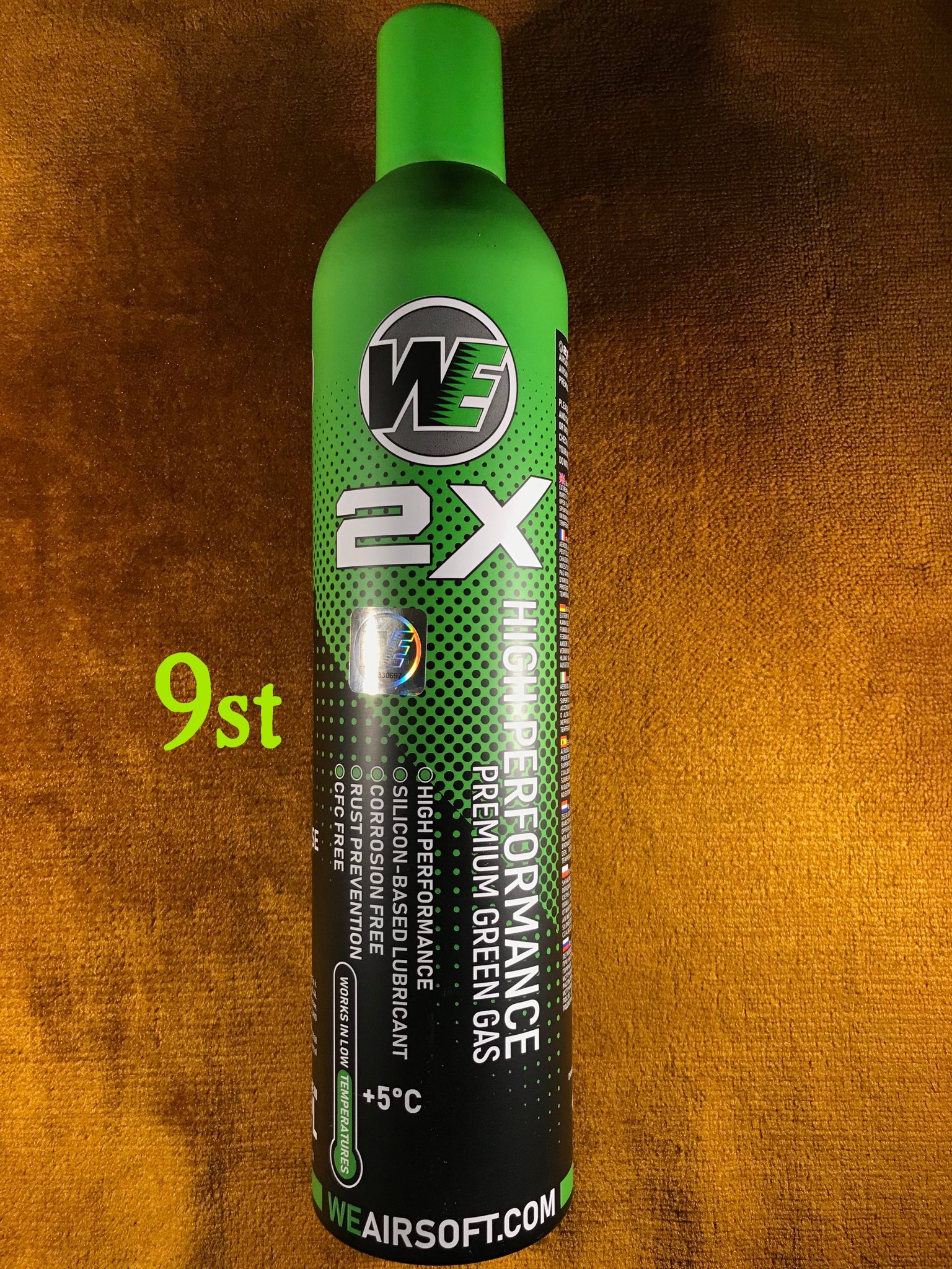 9st WE 2X High Performance Premium Green Gas 80.. Köp på Tradera