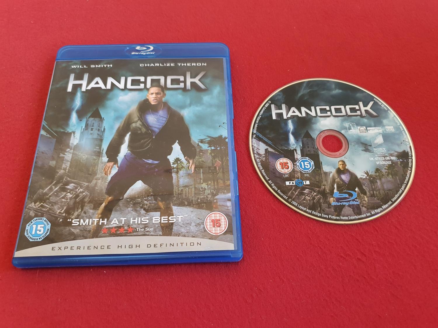 HANCOCK till Blu-Ray Bluray
