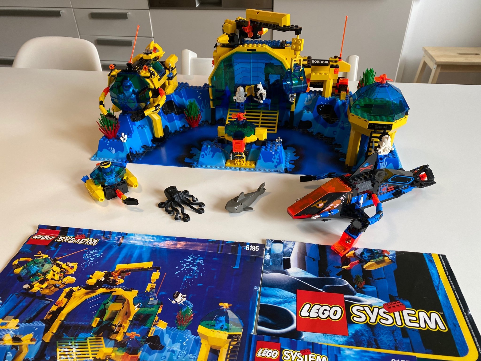 LEGO Aquazone Aquanauts/Aquasharks 1995 Kompl.. (402914278) ᐈ Köp på