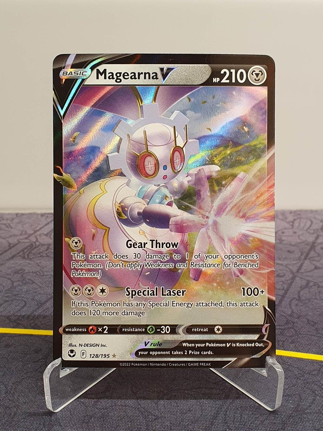 magearna v pokemon card value Magearna V Full Art - 182/195