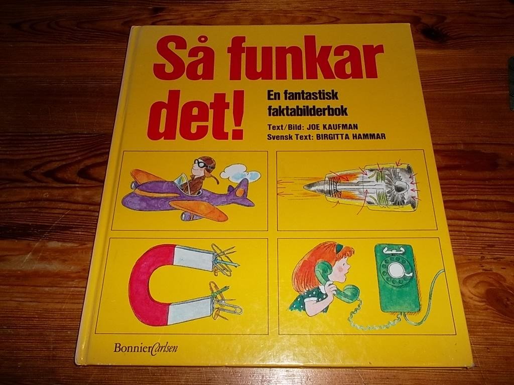 SÅ FUNKAR DET! JOE KAUFMAN 1988 (408521758) ᐈ perssonpia på Tradera