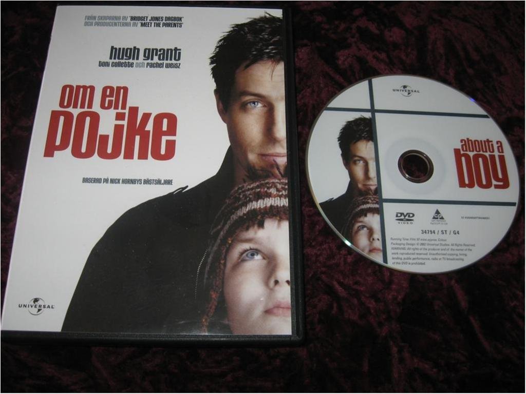 OM EN POJKE (HUGH GRANT,RACHEL WEISZ)DVD REG2