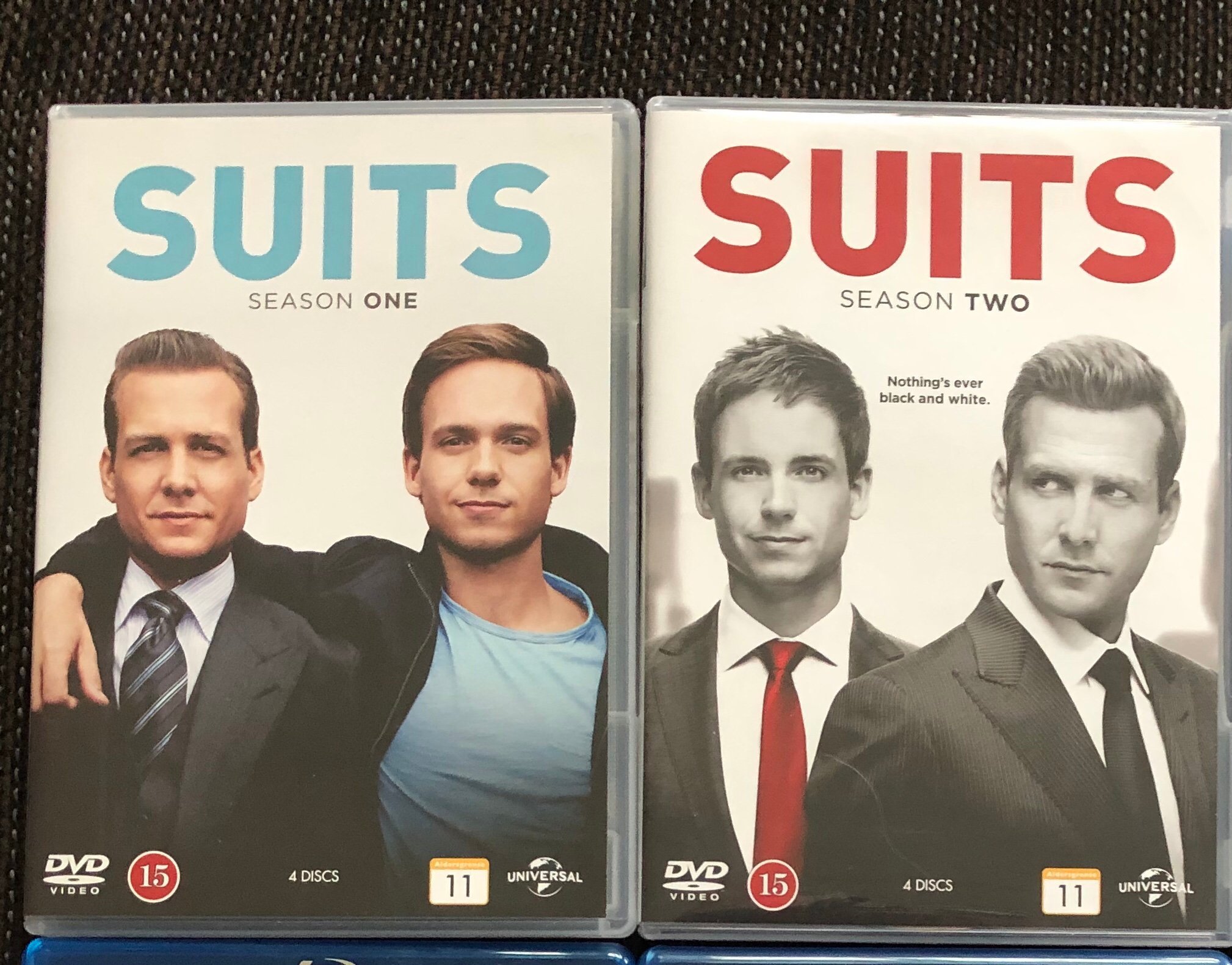 Suits säsong 1 + 2 DVD