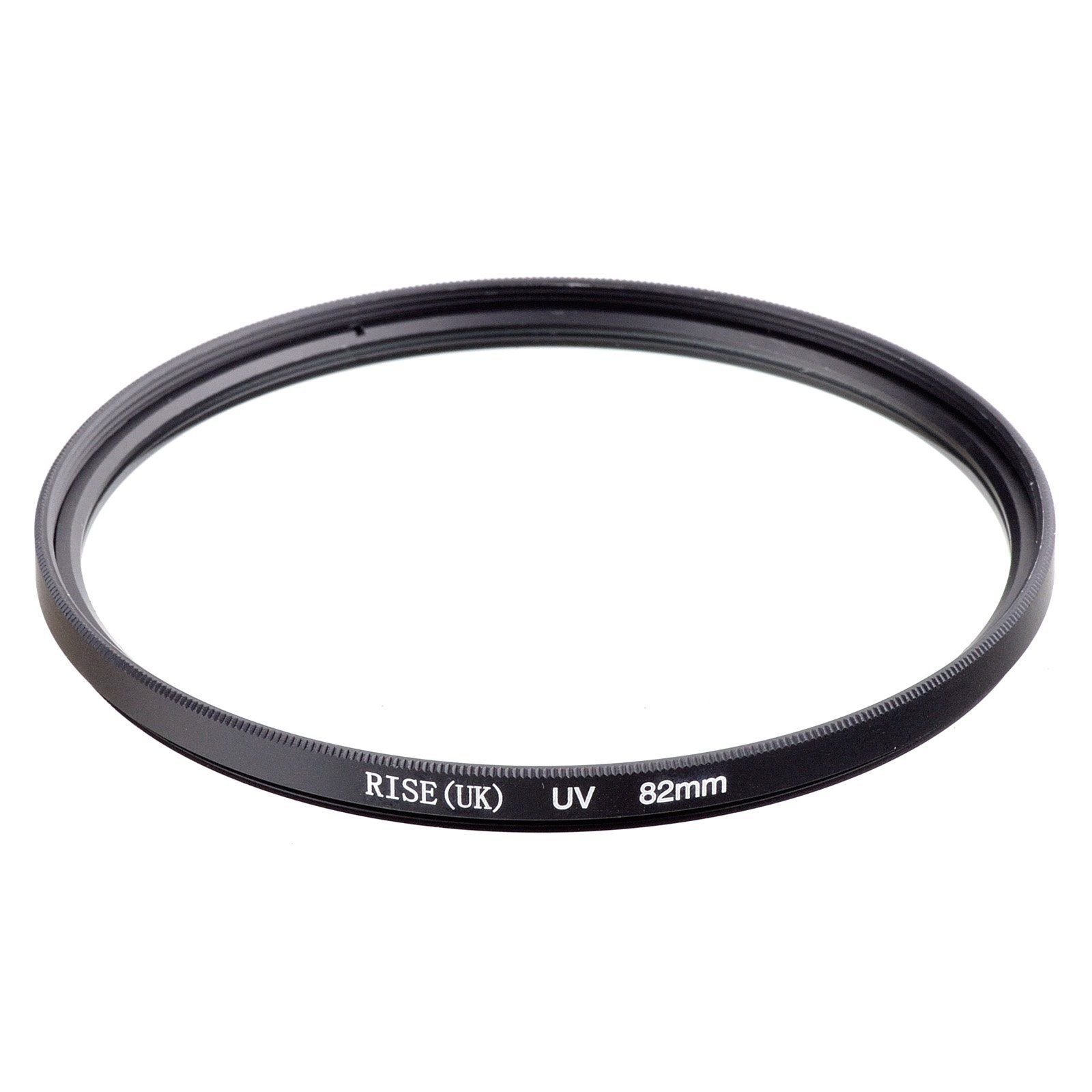 UV-filter 82mm i riktigt glas och metall.