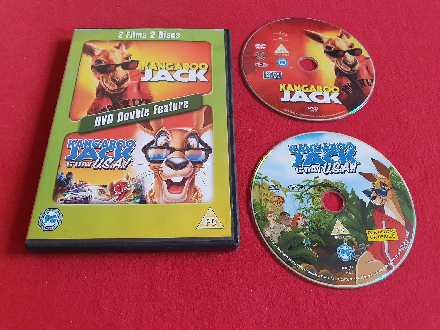 Kangaroo Jack DVD - Lustige Abenteuer-Komödie Aus Australien [UK Import]