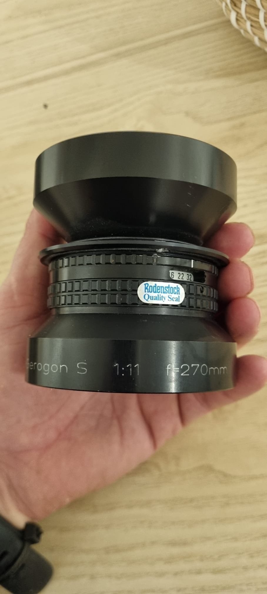 Rodenstock Apo-Gerogon S 1:11 f=270mm Objektiv | Köp på Tradera