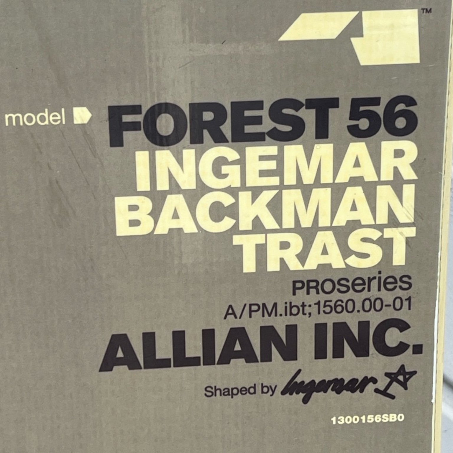 Backman Allian Snowboard - Allian Forest 56 Ing.. | Köp på Tradera