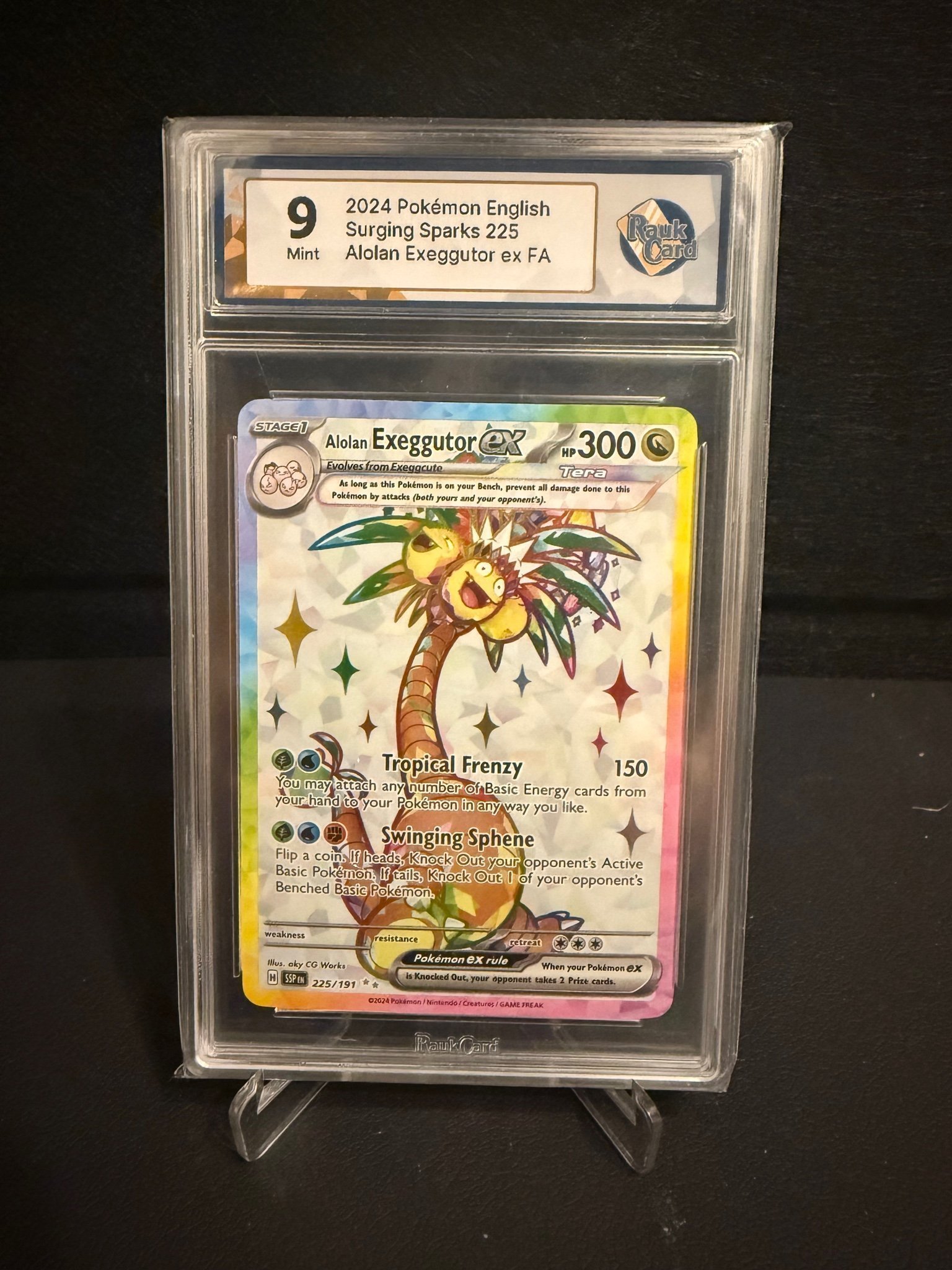 Se produkter som liknar Alolan Exeggutor ex 225/191 S.. p Tradera  (724964479)