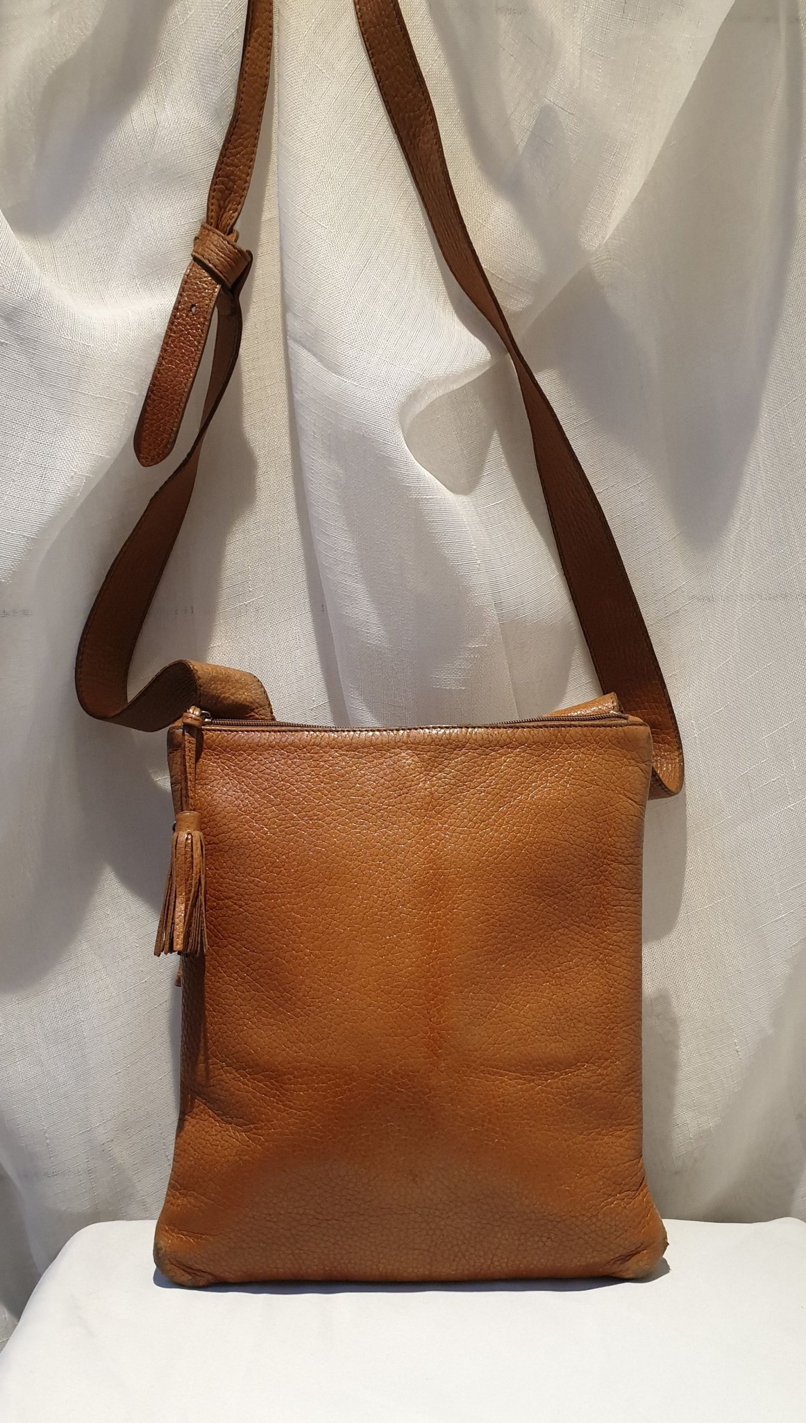 PALMGRENS ! DESIGN VÄSKA AXELREMSVÄSKA ÄKTA LÄDER SKINNVÄSKA VINTAGE RETRO COGNA PALMGRENS ! DESIGN VÄSKA AXELREMSVÄSKA ÄKTA LÄDER SKINNVÄSKA VINTAGE RETRO COGNA