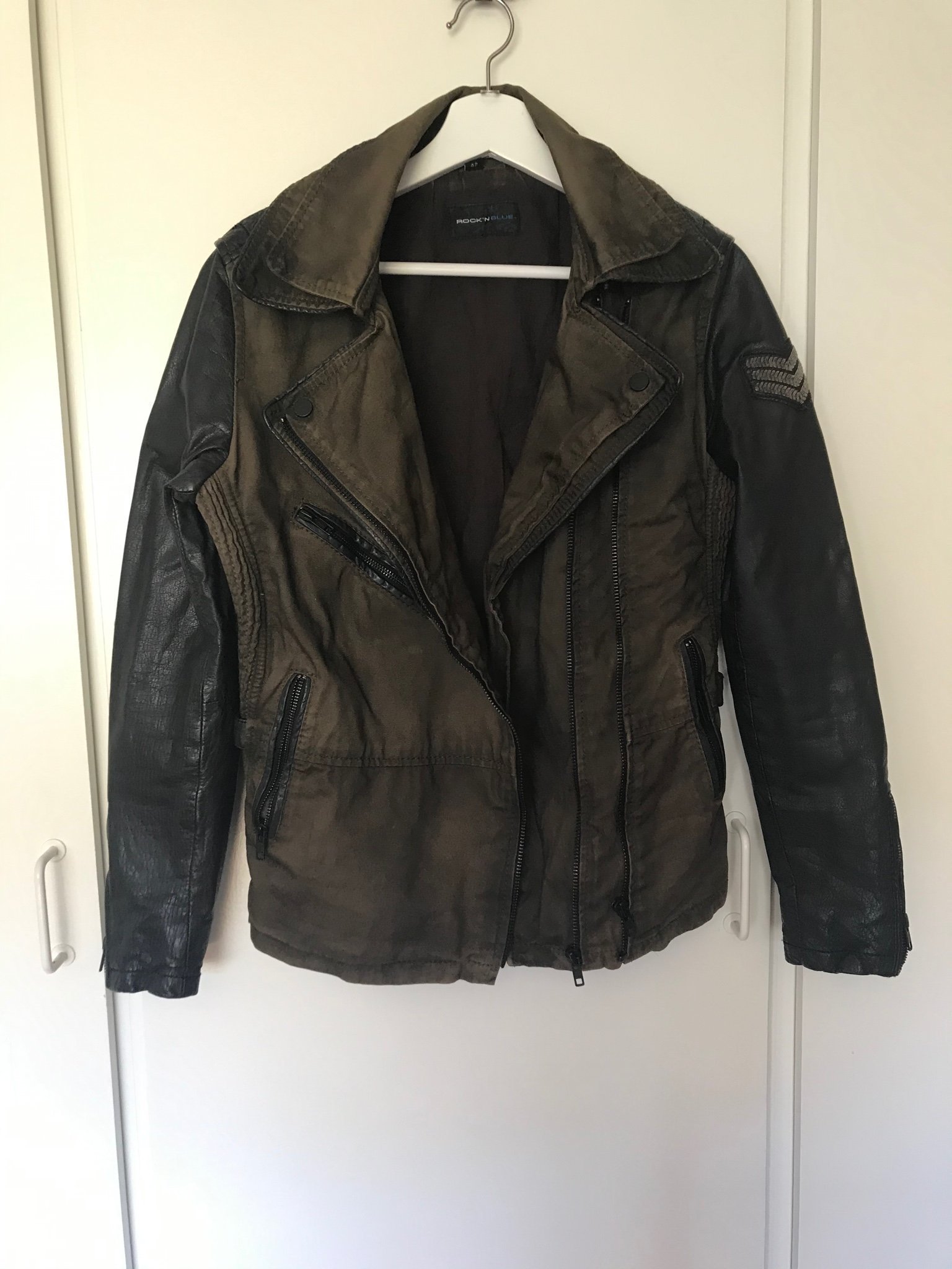Rock N Blue / Rock and blue / Army / Militärgrön / Skinn / NYSKICK