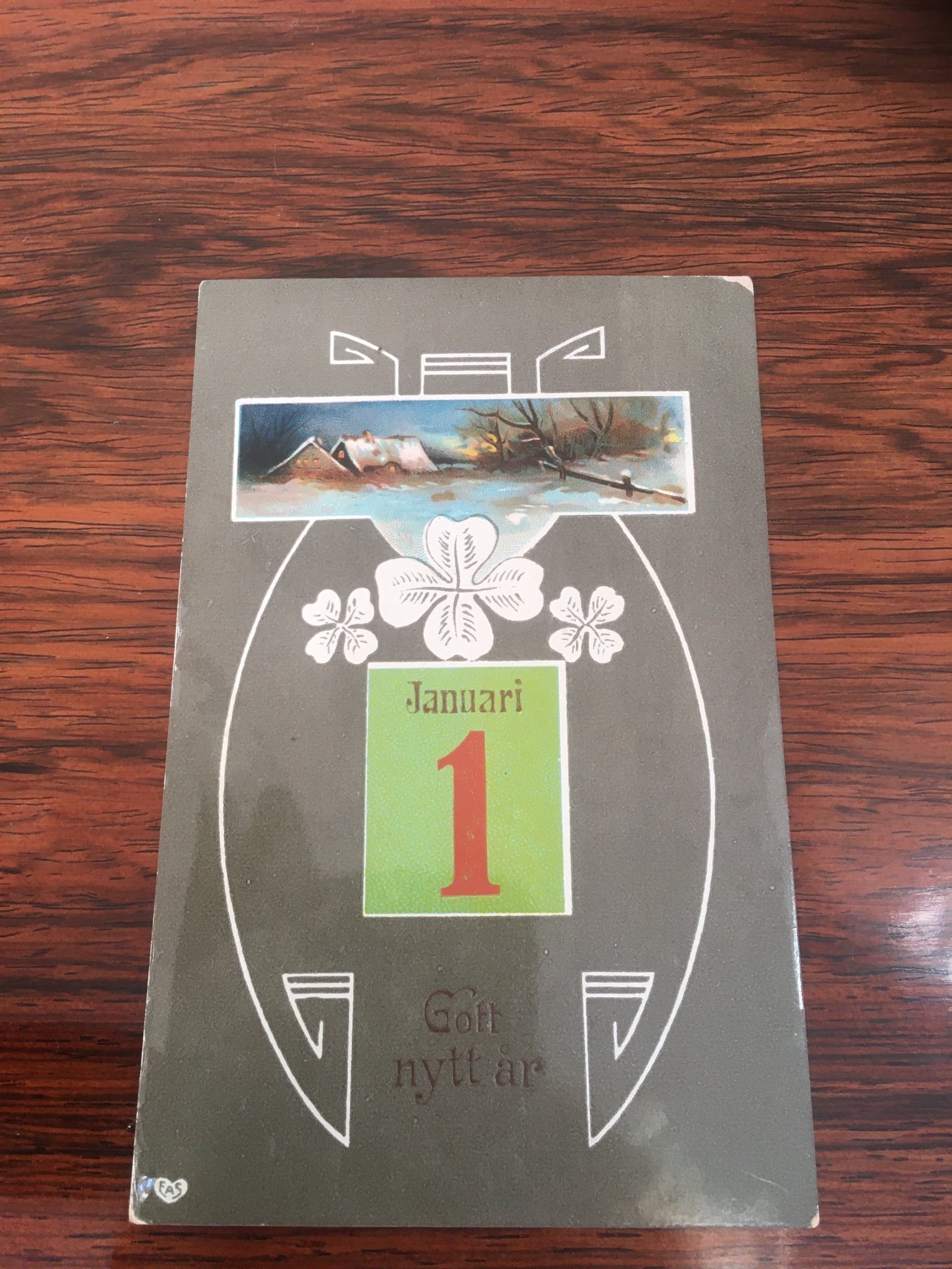 Se produkter som liknar Retro julkort på Tradera (617820359)