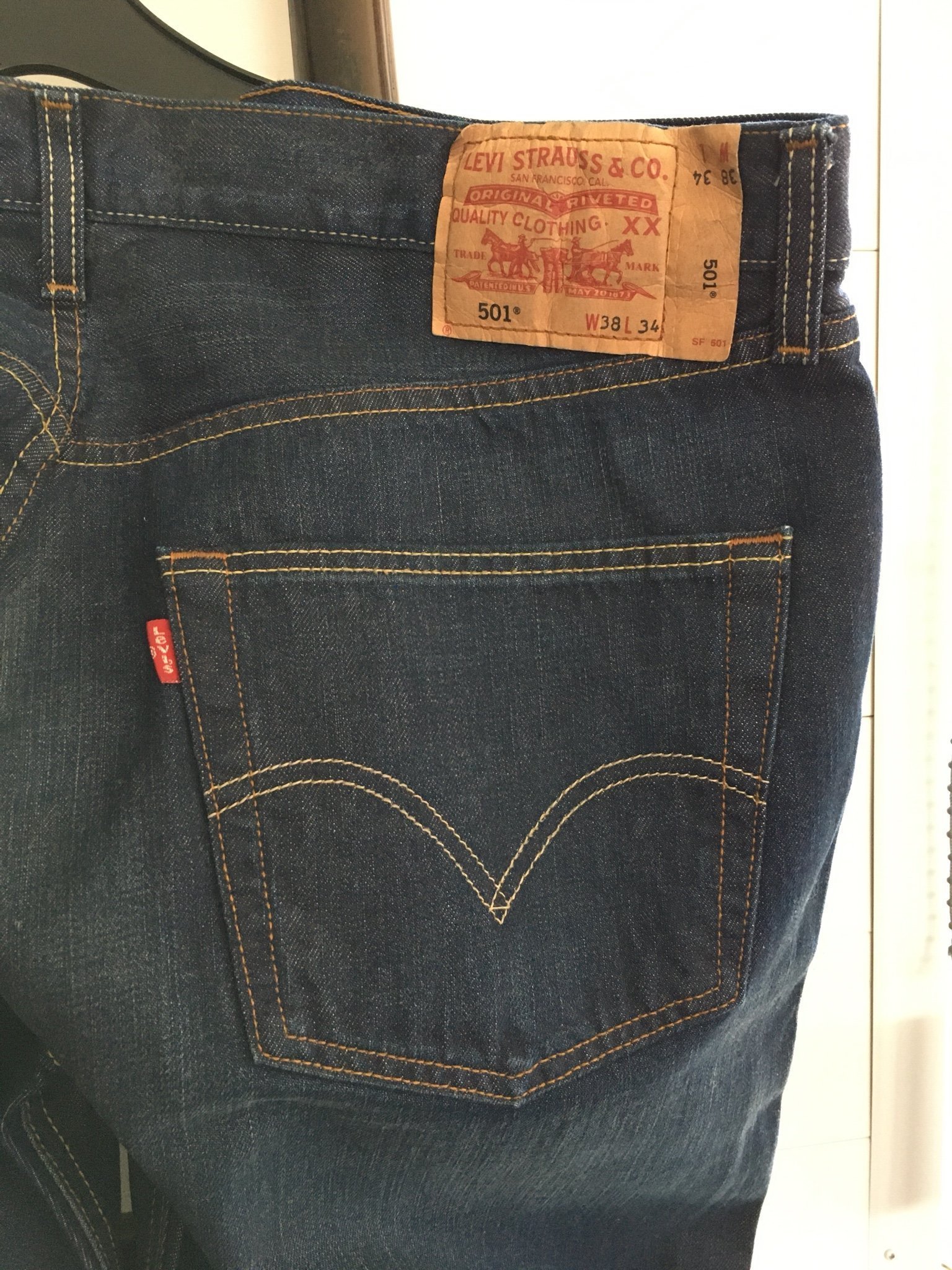 levis 501 w38 l34