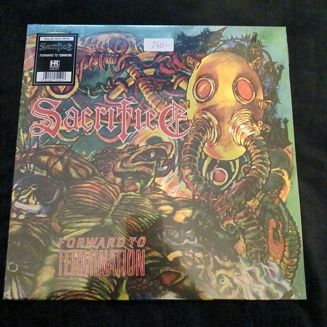 Sacrifice - Forward to Termination LP | Köp på Tradera (714038844)