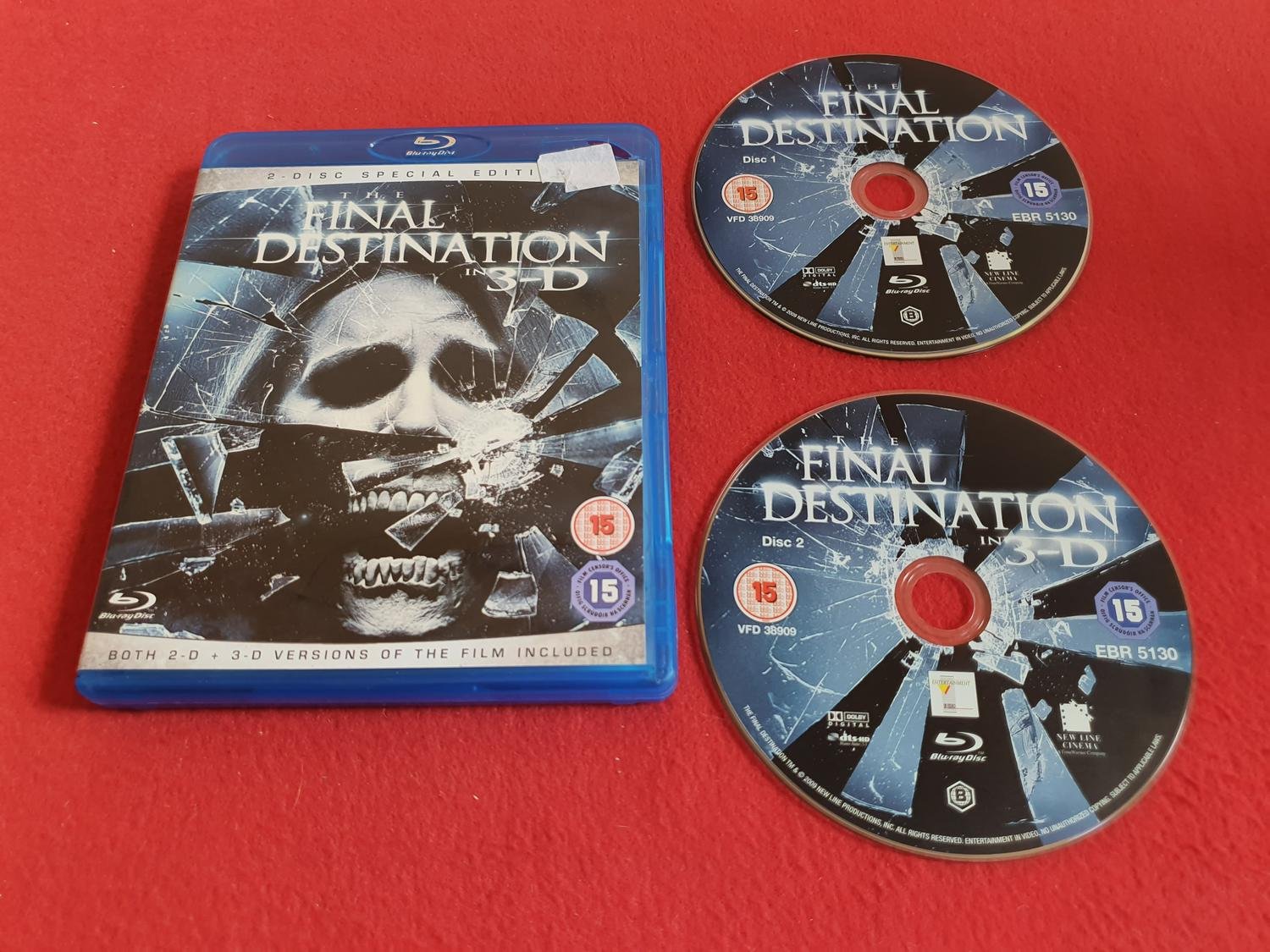 FINAL DESTINATION IN 3D till Blu-Ray Bluray