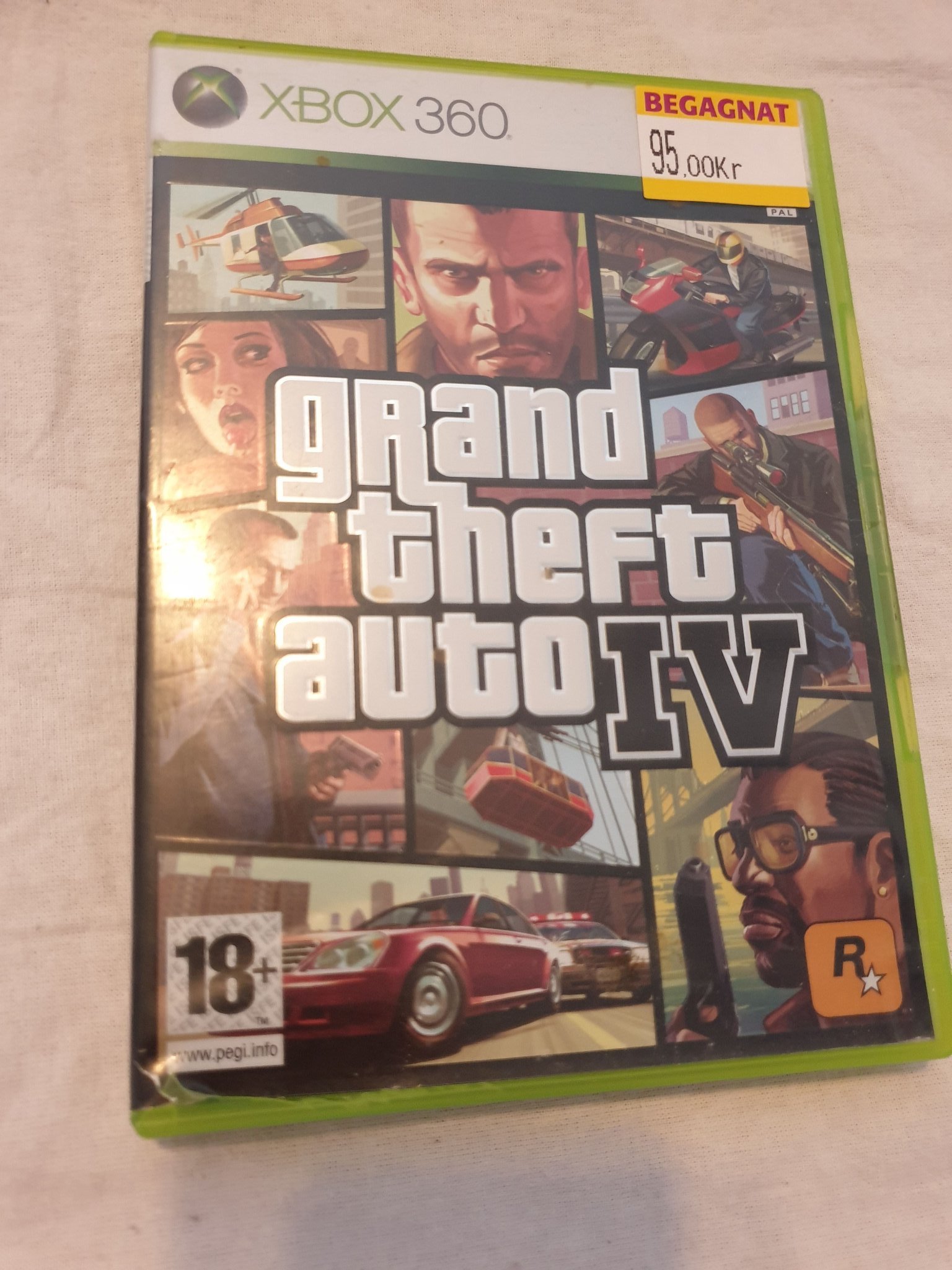 GRAND THEFT AUTO IV 4 GTA XBOX 360 SPEL XBOX360 (395228895) ᐈ Köp på