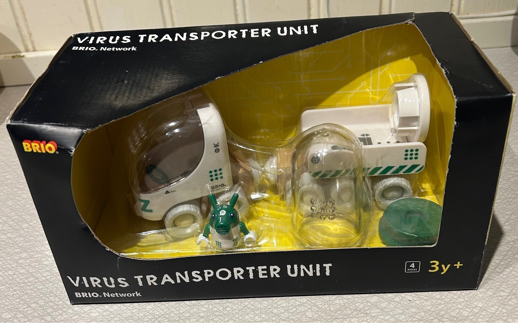 Virus Transport Unit Brio N°33779 - Série Brio Network - Vintage 2007 - Occasion