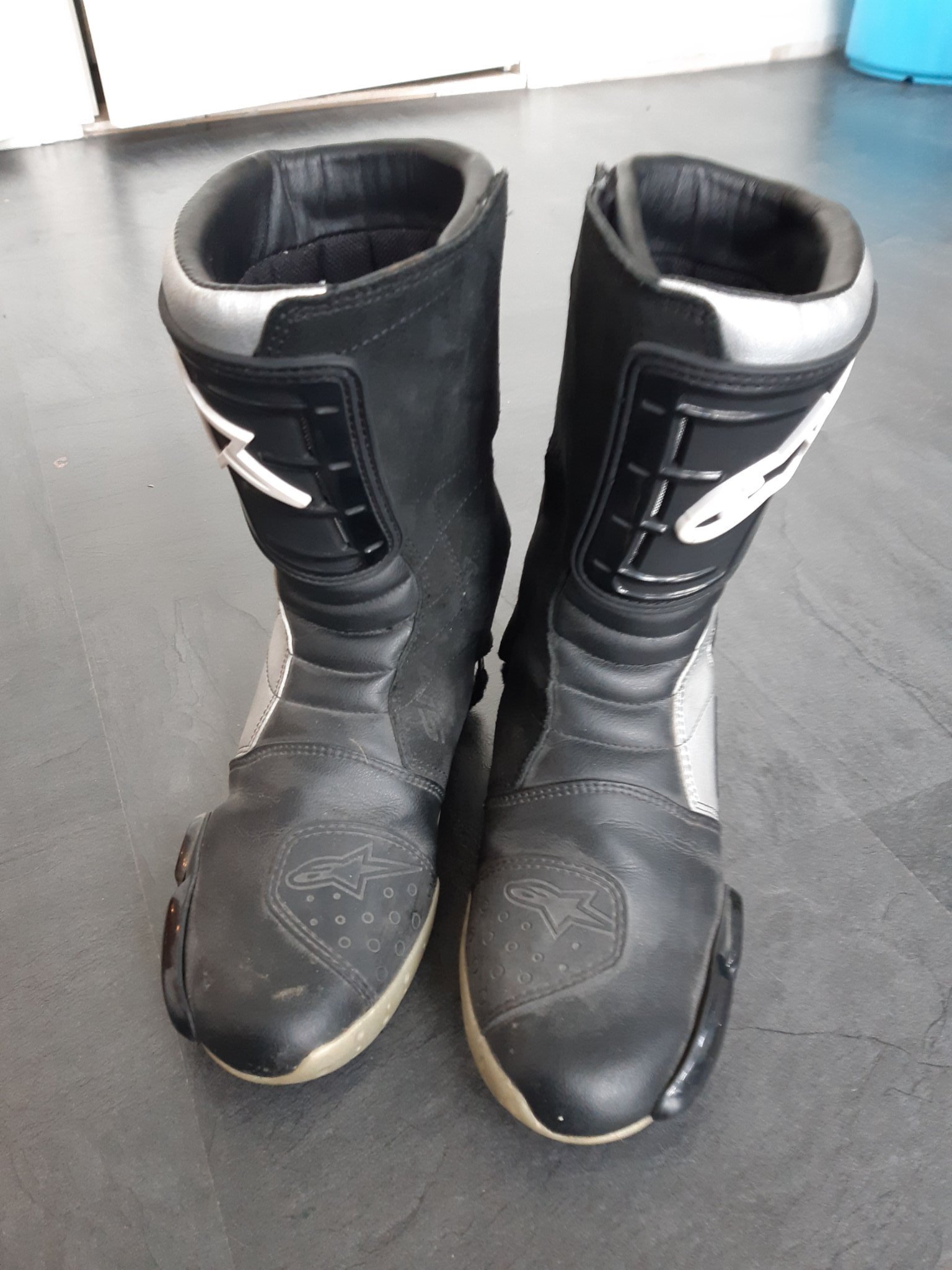 Alpinestars mc stövlar, stl 40, svart Alpinestars mc stövlar, stl 40, svart