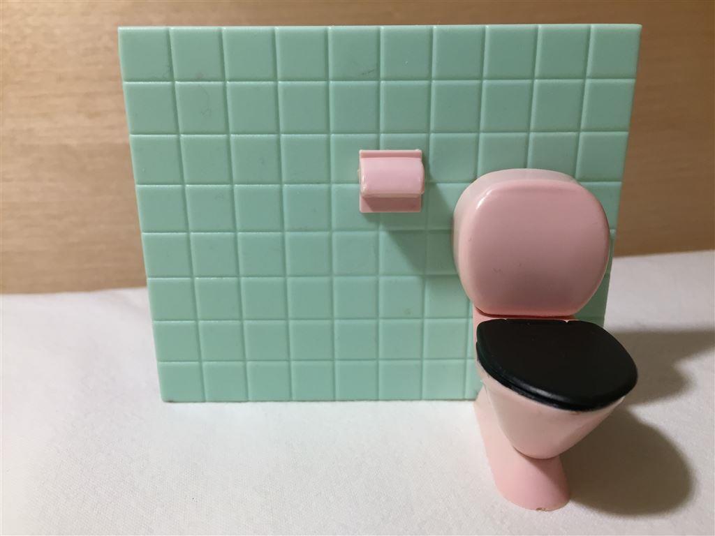 Lundby badrum retro på tradera.com lundbyskalan, dockskåp ...