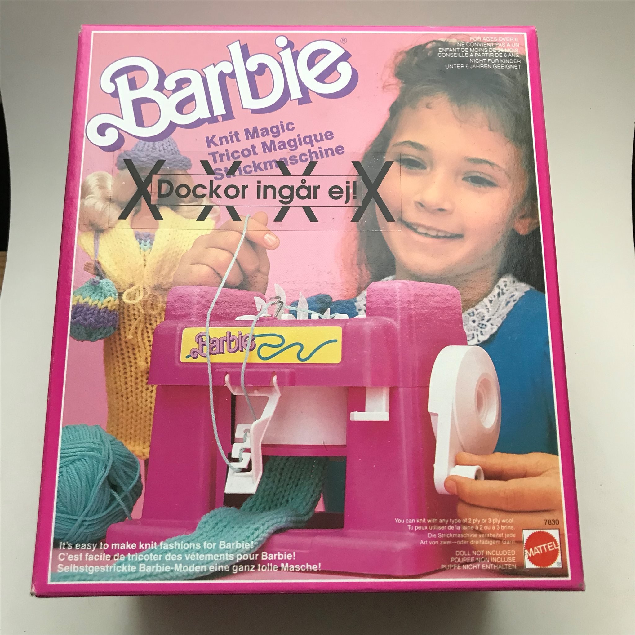 barbie knit magic