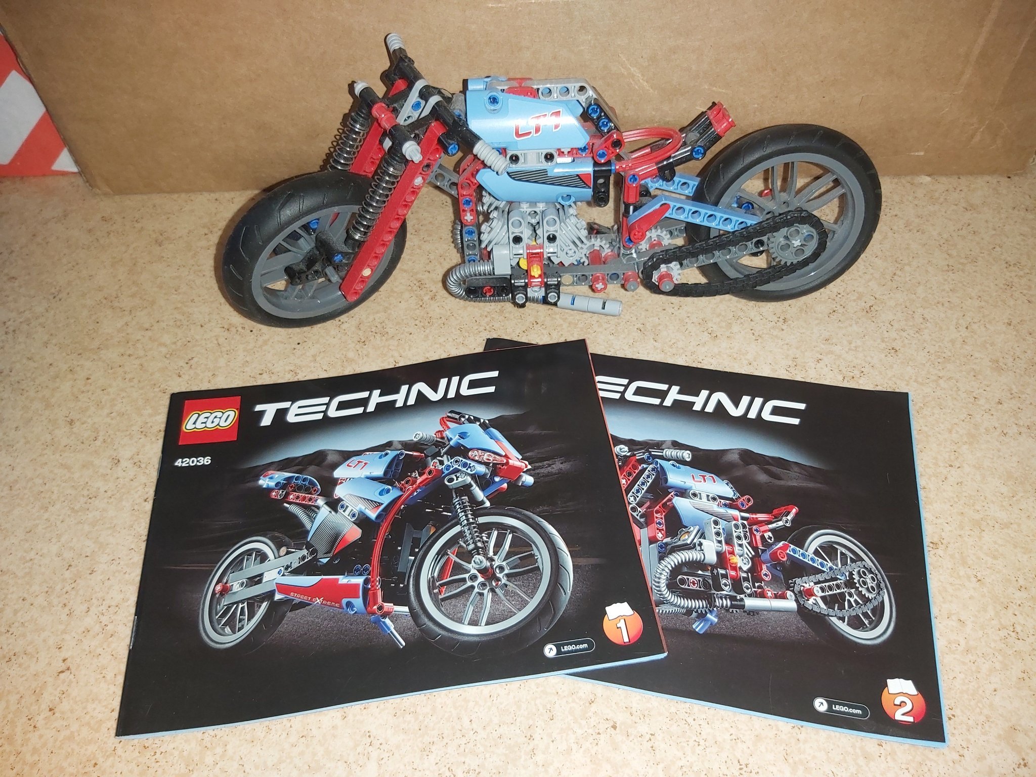 LEGO TECHNIC 42036, 2in1 Motorcykel (406943089) ᐈ Köp på Tradera