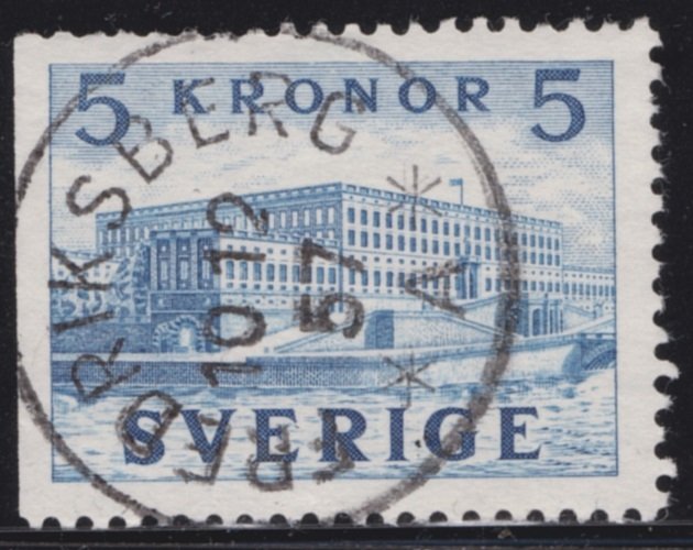 F 332 B SIDV stmp Fredriksberg i Ludvika den 10.12.57